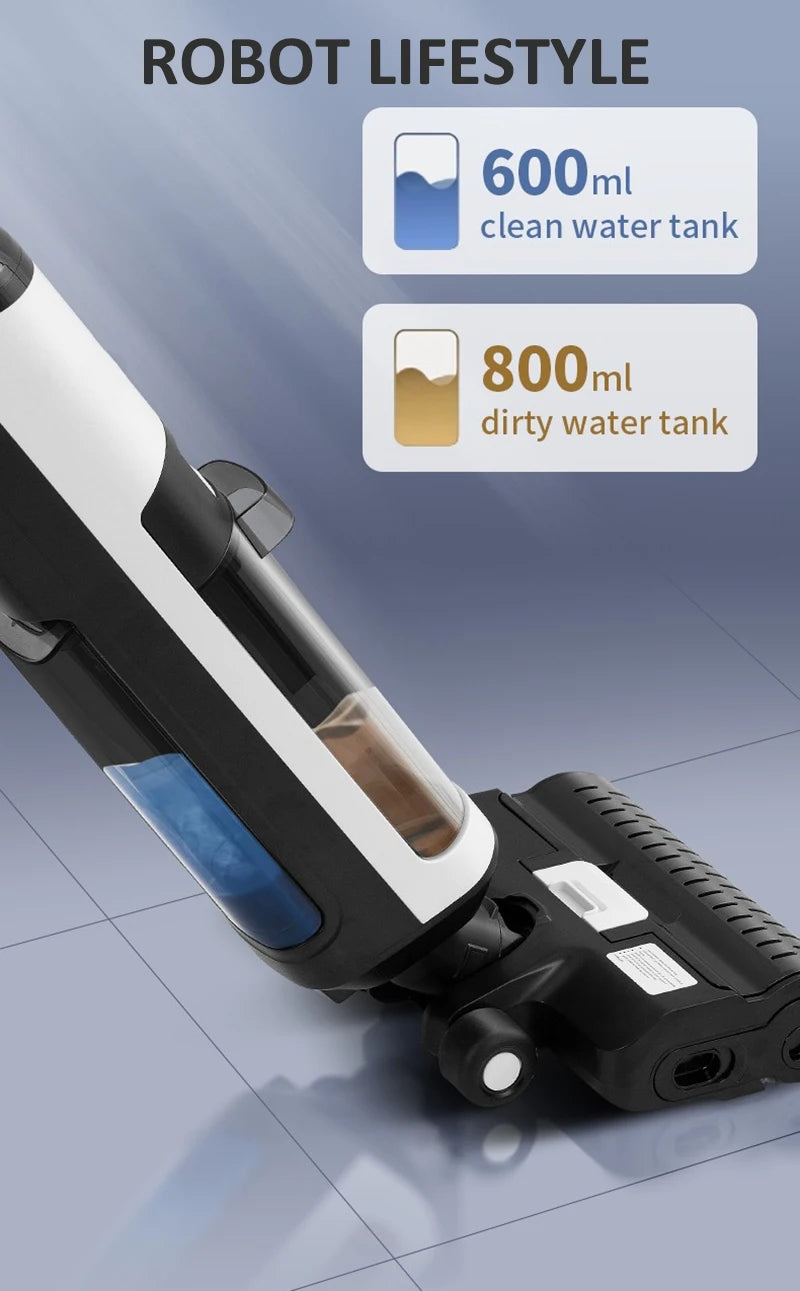 Cordless Handheld Vacuum Cleaner Wet Dry Cleaning Robot