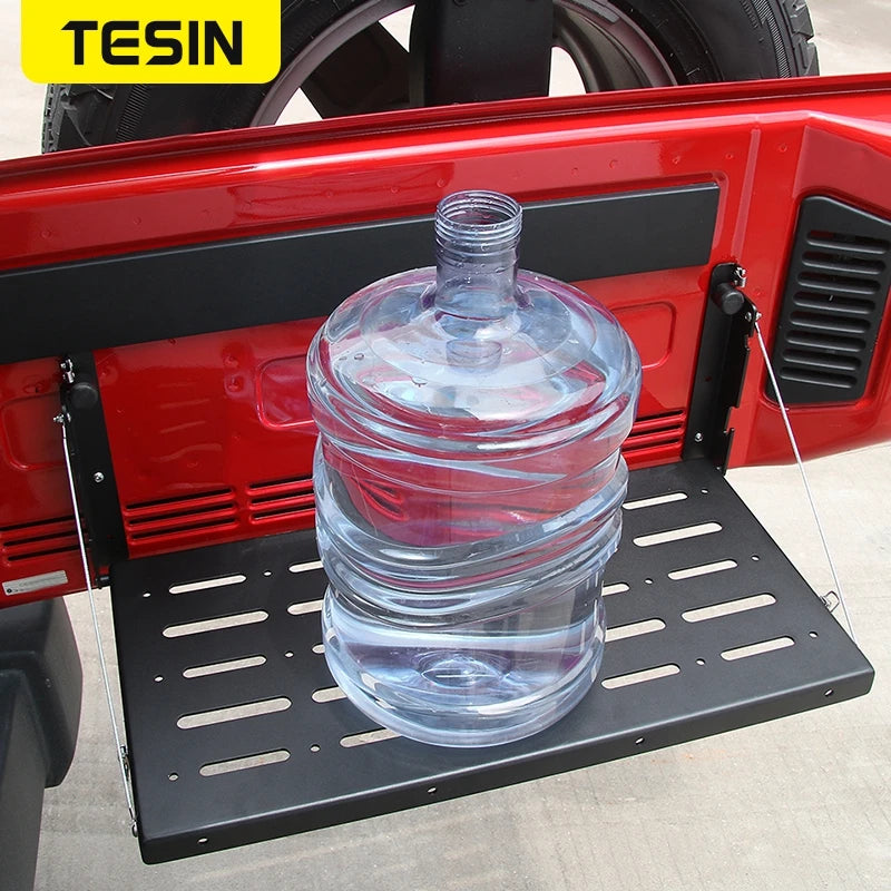 Tesin Car Rear Door Foldable Shelf Tailgate Table