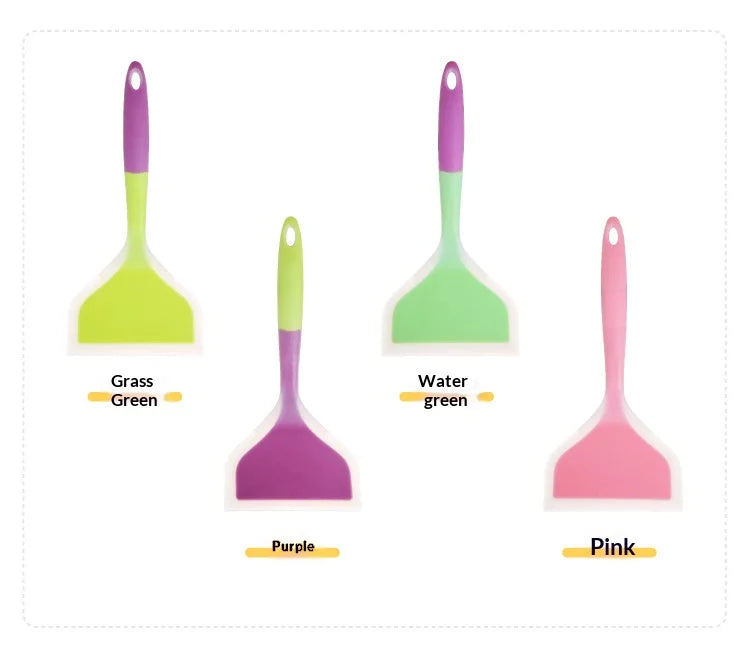 Silicone Spatula Wide Cooking Shovel Non-Stick Scraper Turner