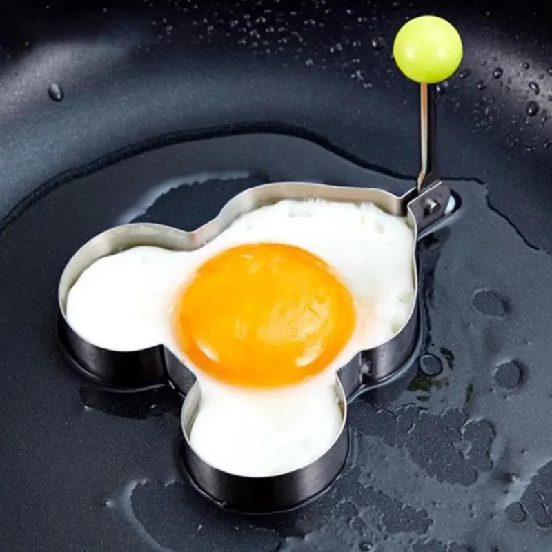 1-5pcs Stainless Steel Fried Egg Shaper Pancake Ring