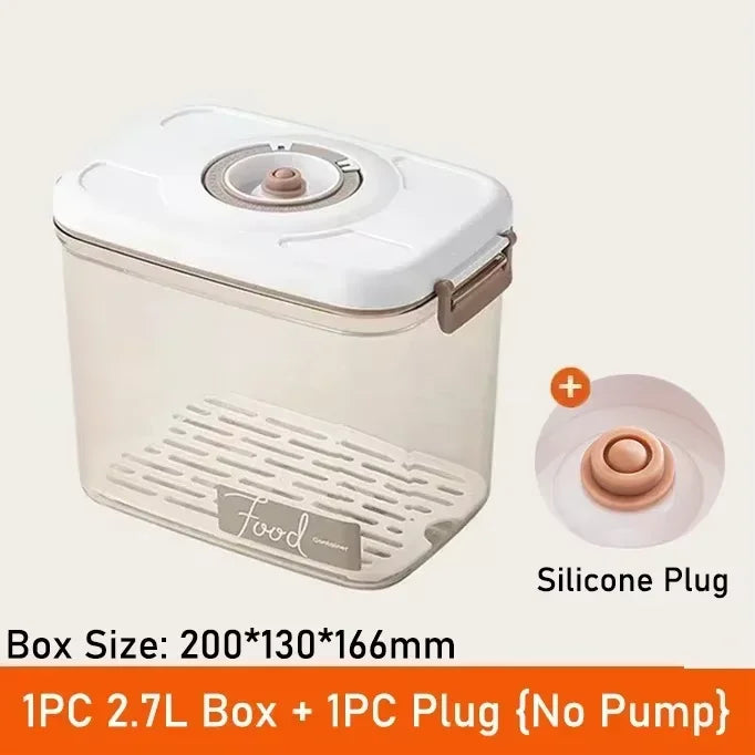 Vacuum Food Storage Box Fresh-Keeping Canister Sealed Storage