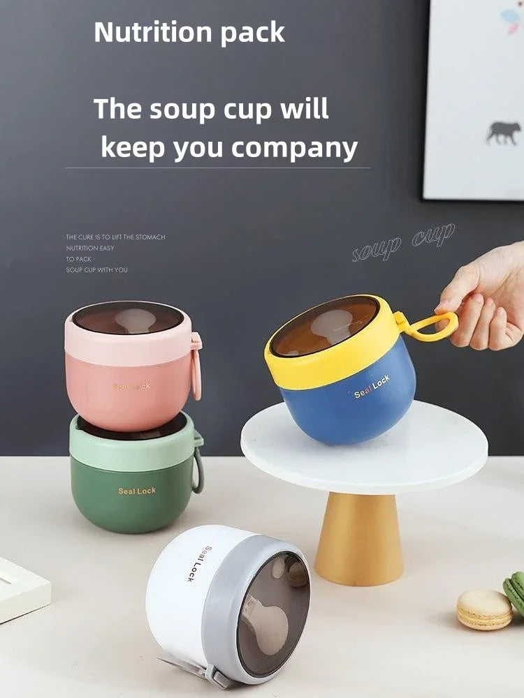 600ml 304 Stainless Steel Soup Noodle Bowls Lid
