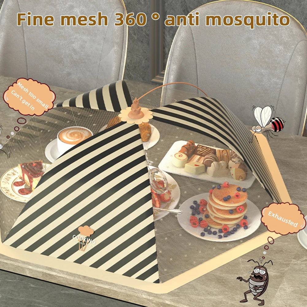 Foldable Food Covers Umbrella-Style Cover Breathable