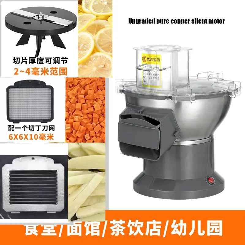 Electric Potatoes French Fries Chips Cutter Slicer Carrot