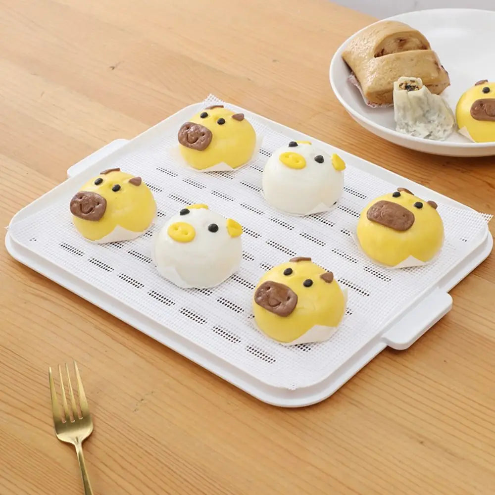 1pcs Oven Steamer Mesh Pad Food Fruit Dryer