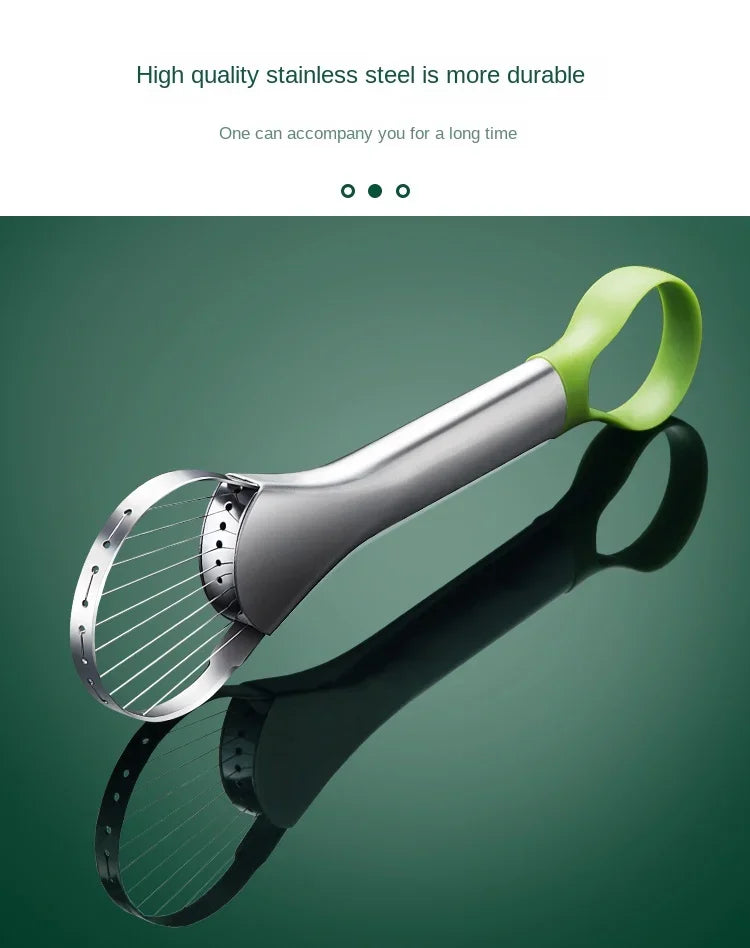 Avocado Knife Stainless Steel Cutter Fruit Cutting Artifact