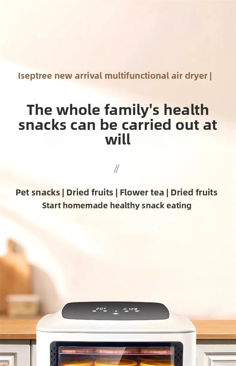 4-Layer Food Dehydrator Machine 400w Stainless Steel Drying