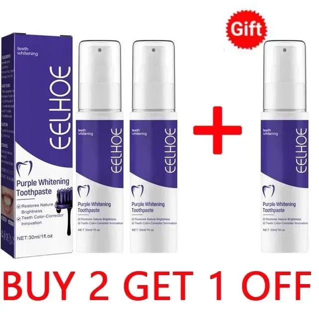 Dental Whitening Toothpaste Instant Teeth Whitening Cleaning