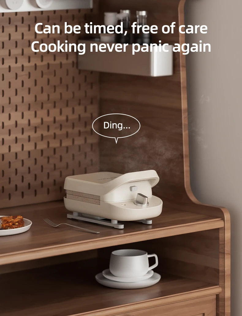 600w Electric Sandwich Maker Waffle Maker Multi-Baker Breakfast