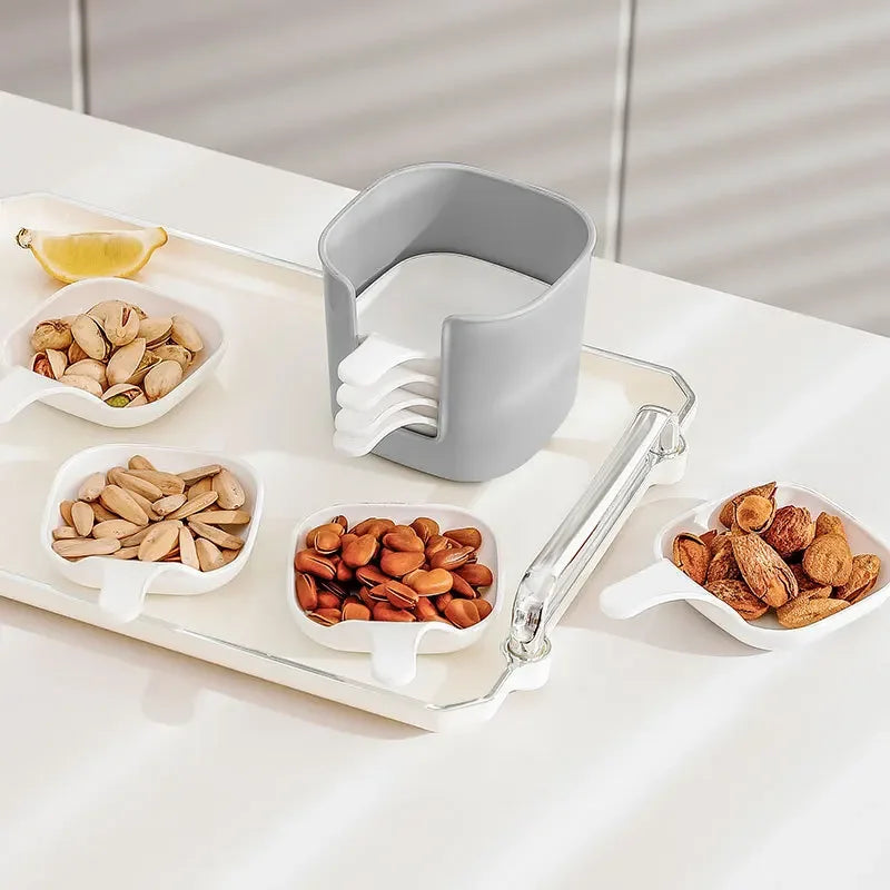 1set Dipping Dish Seasoning Dry Dish Mini Plate