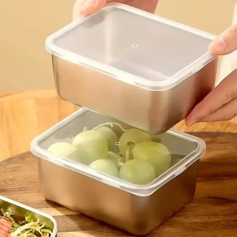 4pcs Food Storage Containers Lids Meal Containers Reusable
