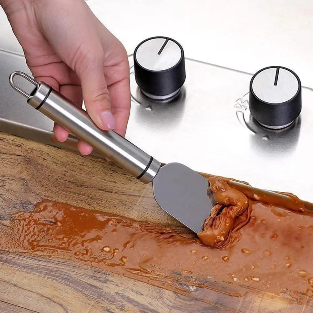 Versatile Cleaning Scraper Durable Metal Stainless Steel Glue