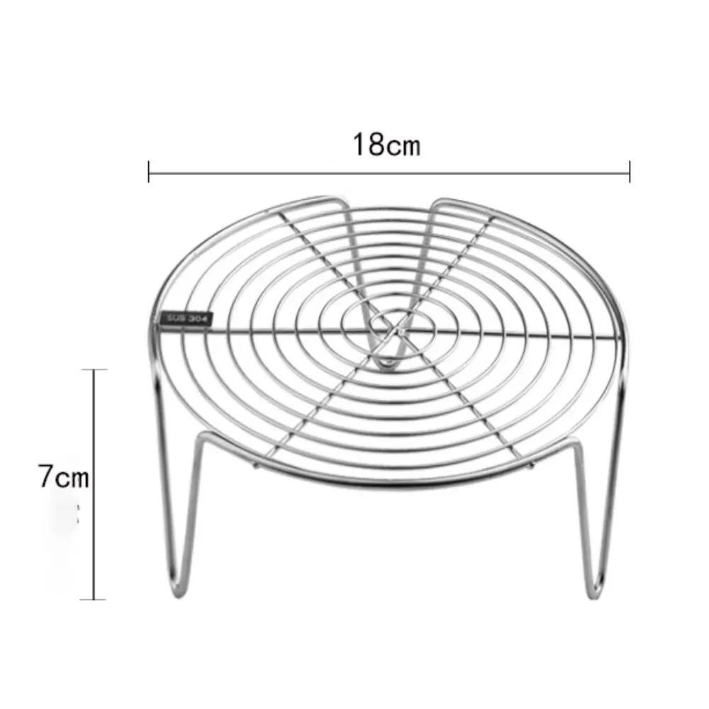 304 Stainless Steel Steamer Rack Pot Steaming Tray