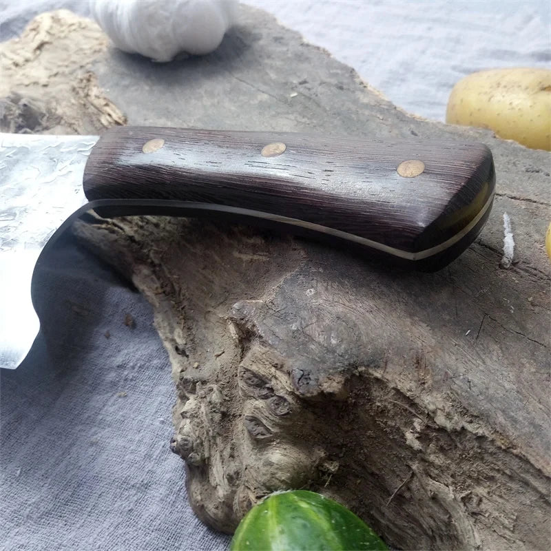 Handmade Forged Knife Chef Knife High-Carbon Bone Chopper