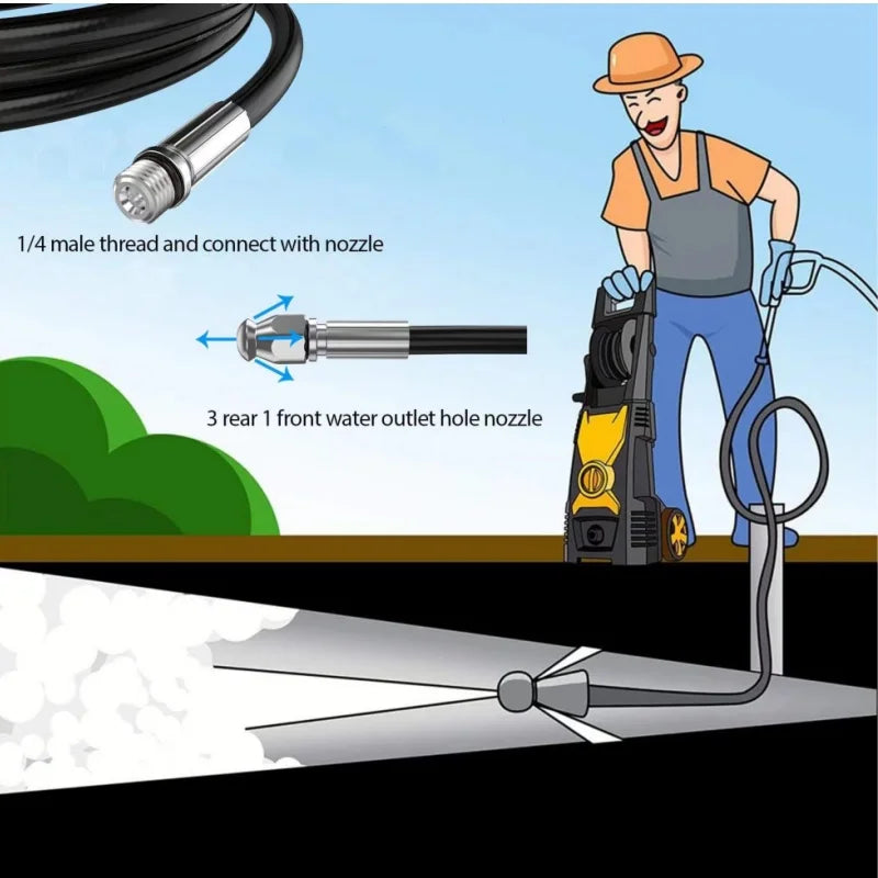 Sewer Cleaning Hose Pressure Hose High-Pressure Cleaning Machine