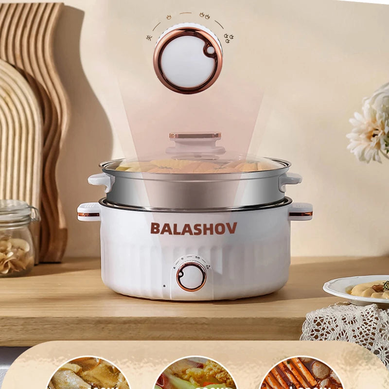 5l/3l Electric Rice Cooker Double Layer Pan Non-Stick