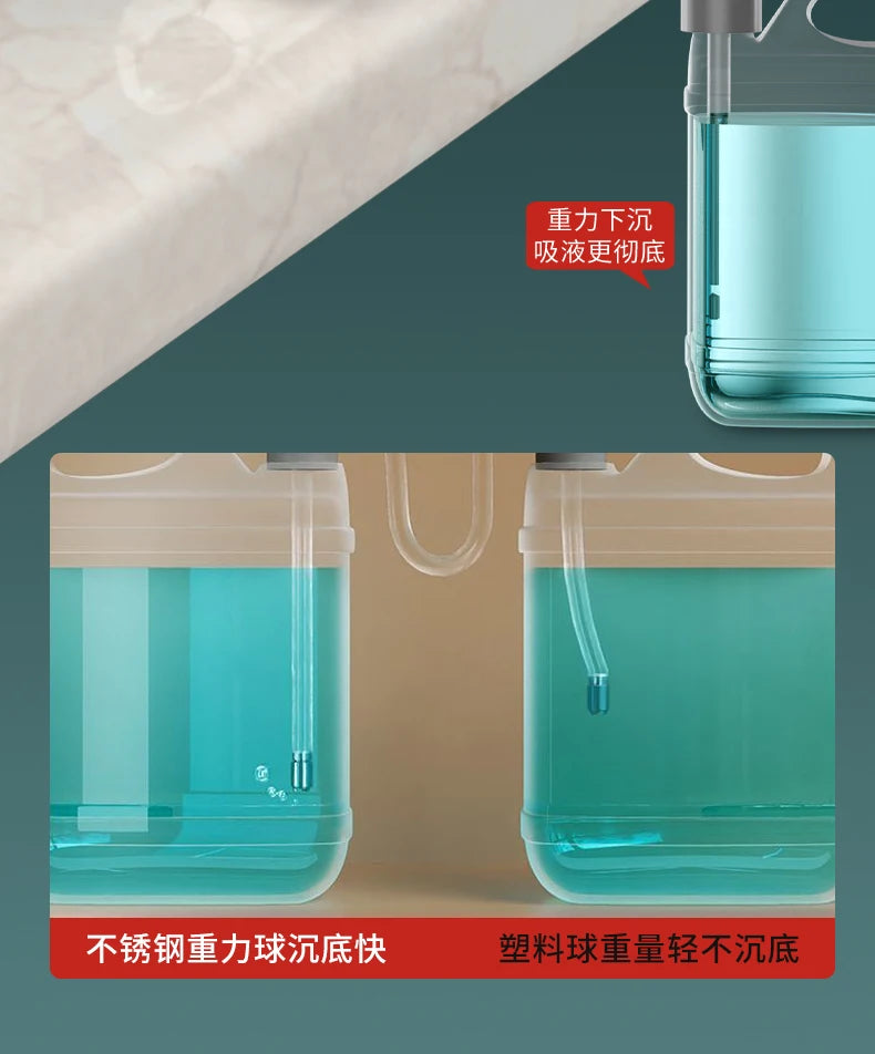Counrtertop Dishes Dispenser Extention Tube Hand Press Soap