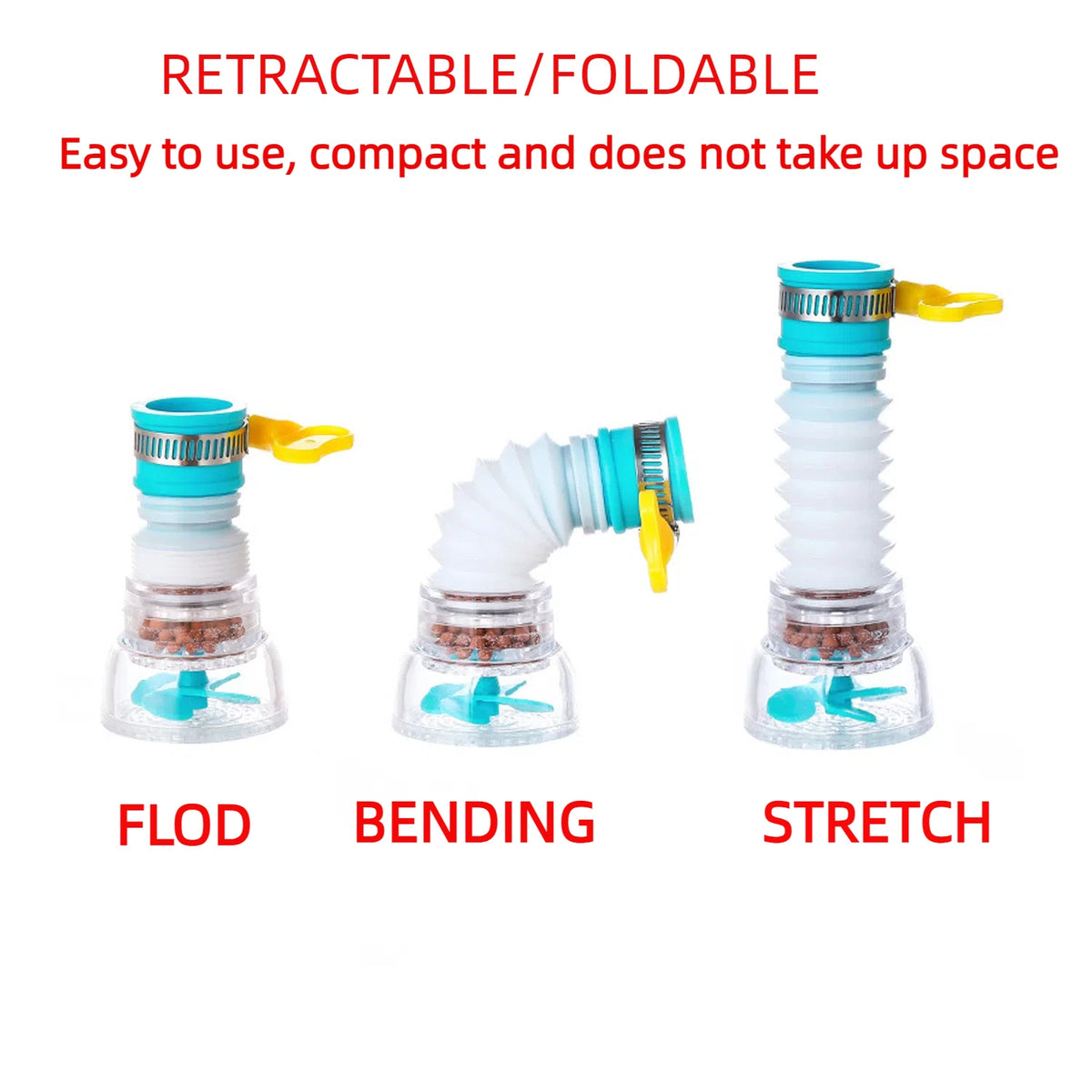 Universal 360 Rotation Faucet Bubbler Swivel Water Saving