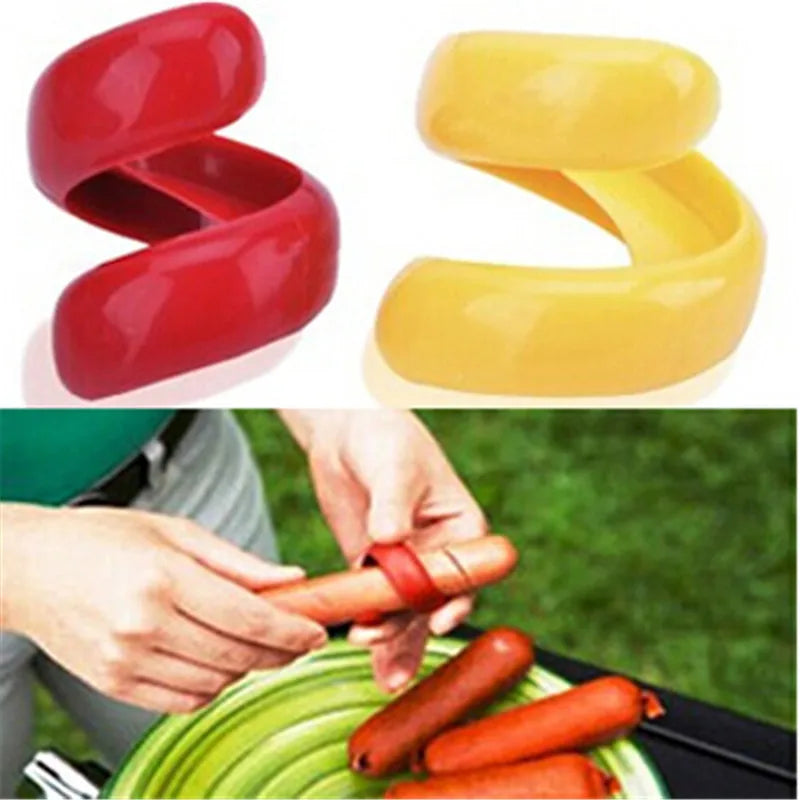 Dog Slicer Barbecue Sausage Cutter Barbecue Camping Innovation
