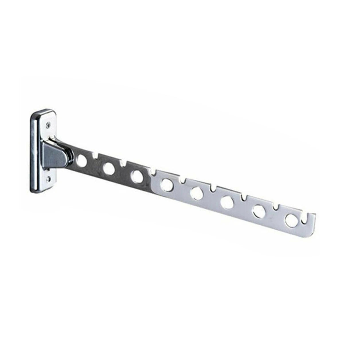 8/10 Holes Stainless Steel Clothes Hooks Wall Mounted