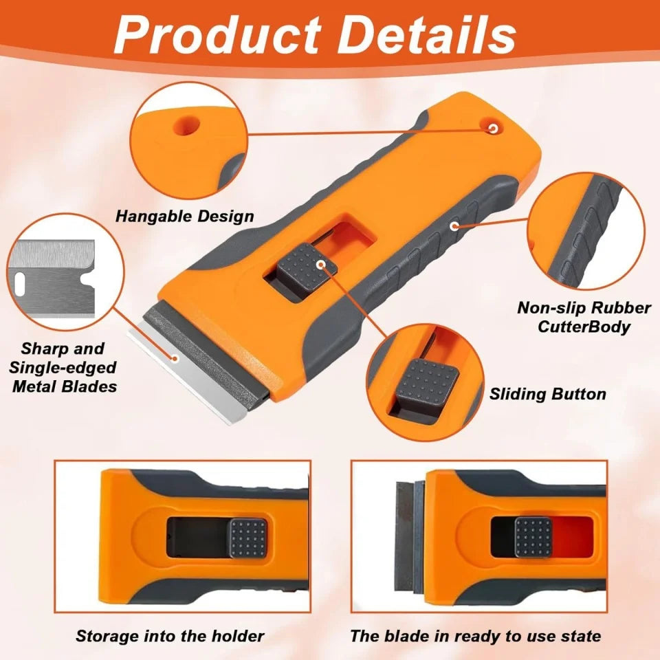 Professional Ceramic Scraper Knife Blade Non Scratch Glass