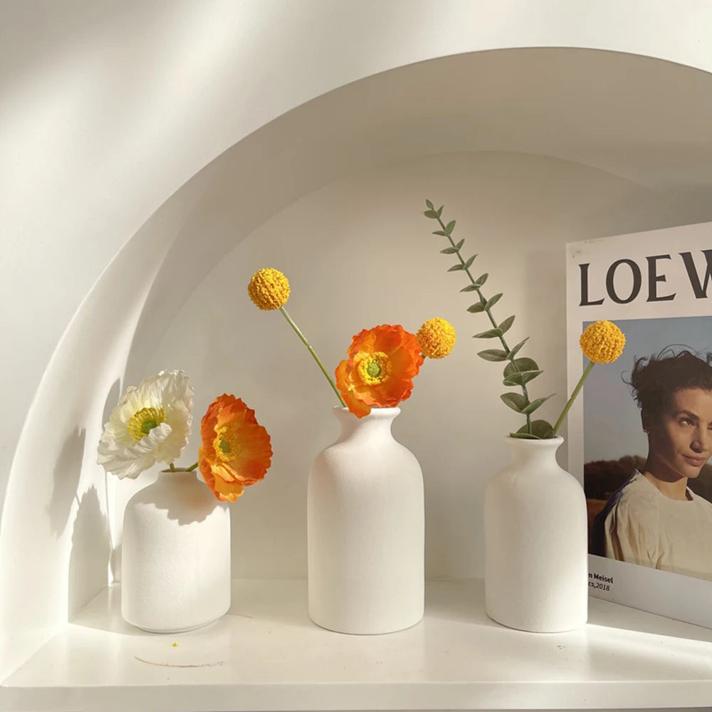 Concrete Vase Silicone Mold Simple Nordic Passenger Ladder