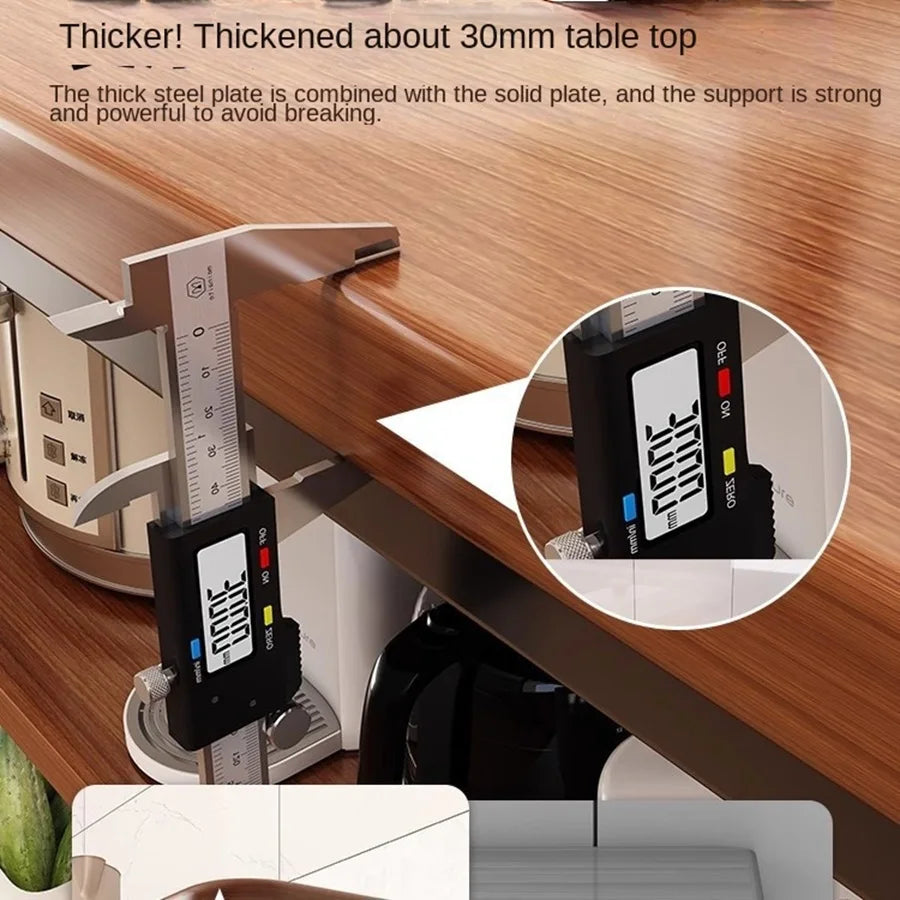 Storage Rack Floor-Standing Multi-Tiered Workbench Storage