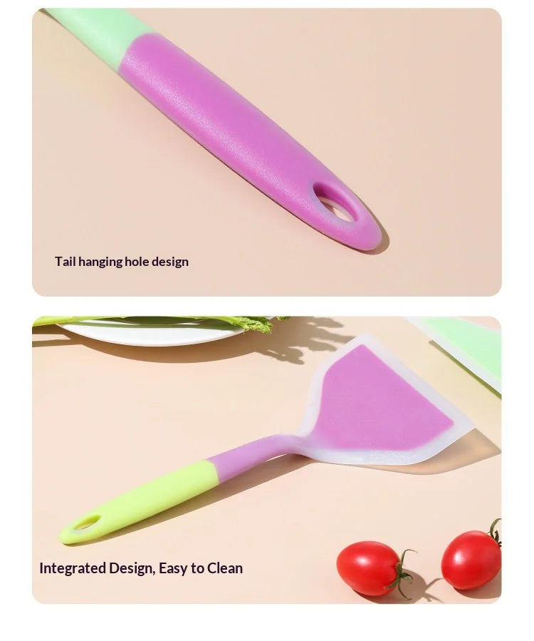 Silicone Spatula Wide Cooking Shovel Non-Stick Scraper Turner