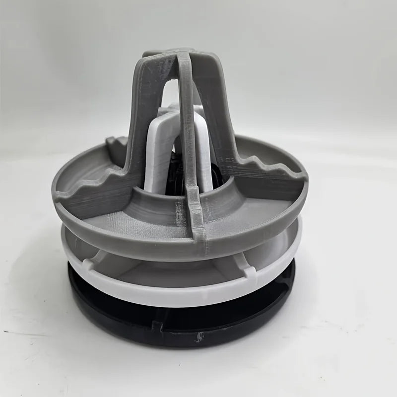 Universal Bottle Drying Rack Built-In Lid Holder Quick