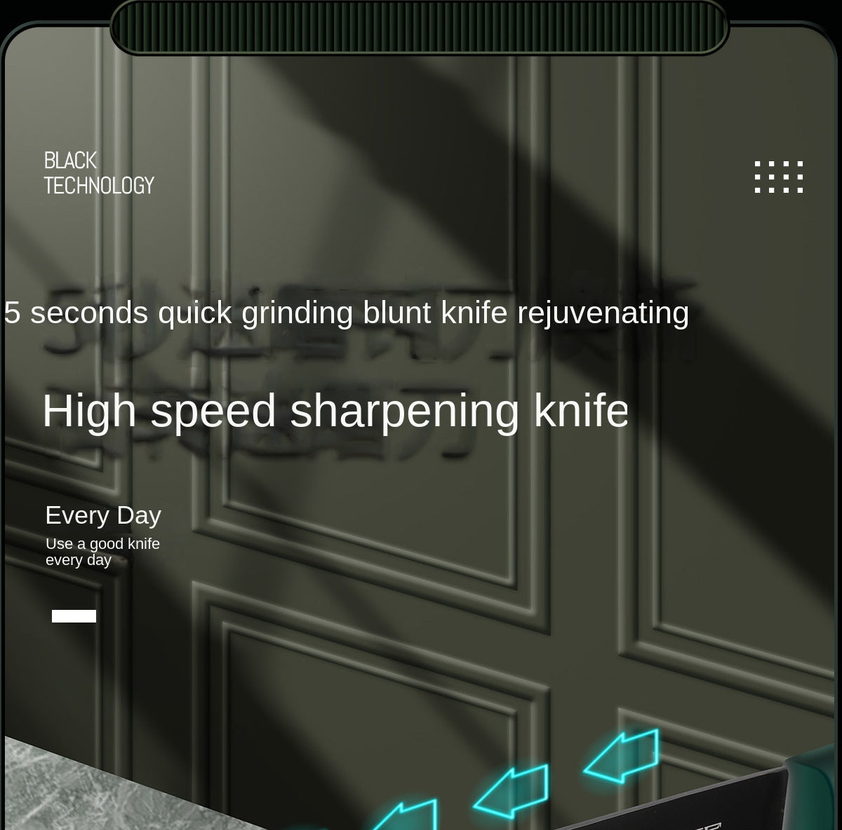 Usb Electric Knife Sharpener Automatic Adjustable Rechargable