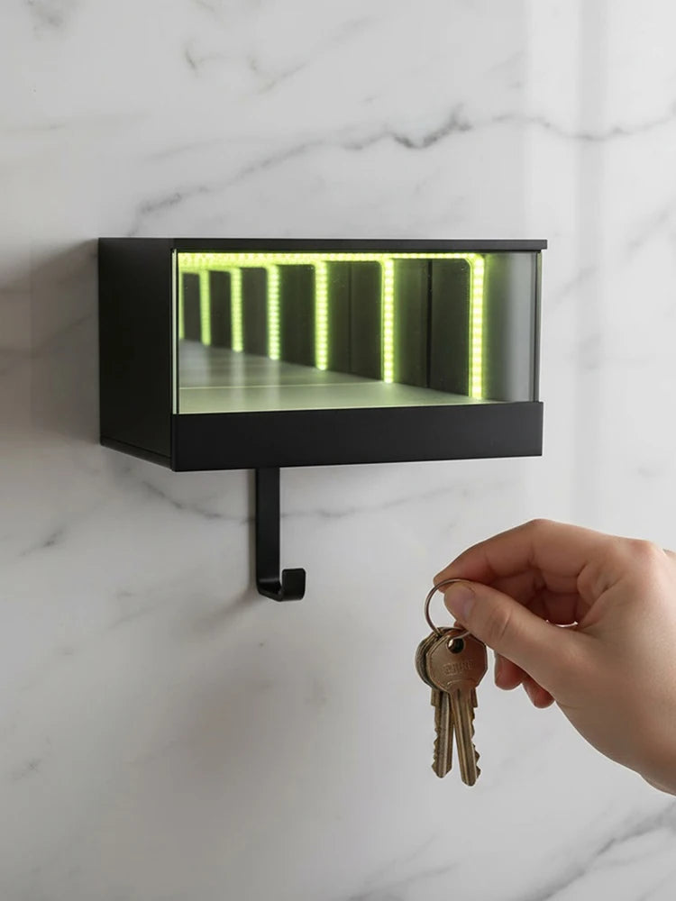 Wall Mount Garage Keychain Car Key Storage Rack