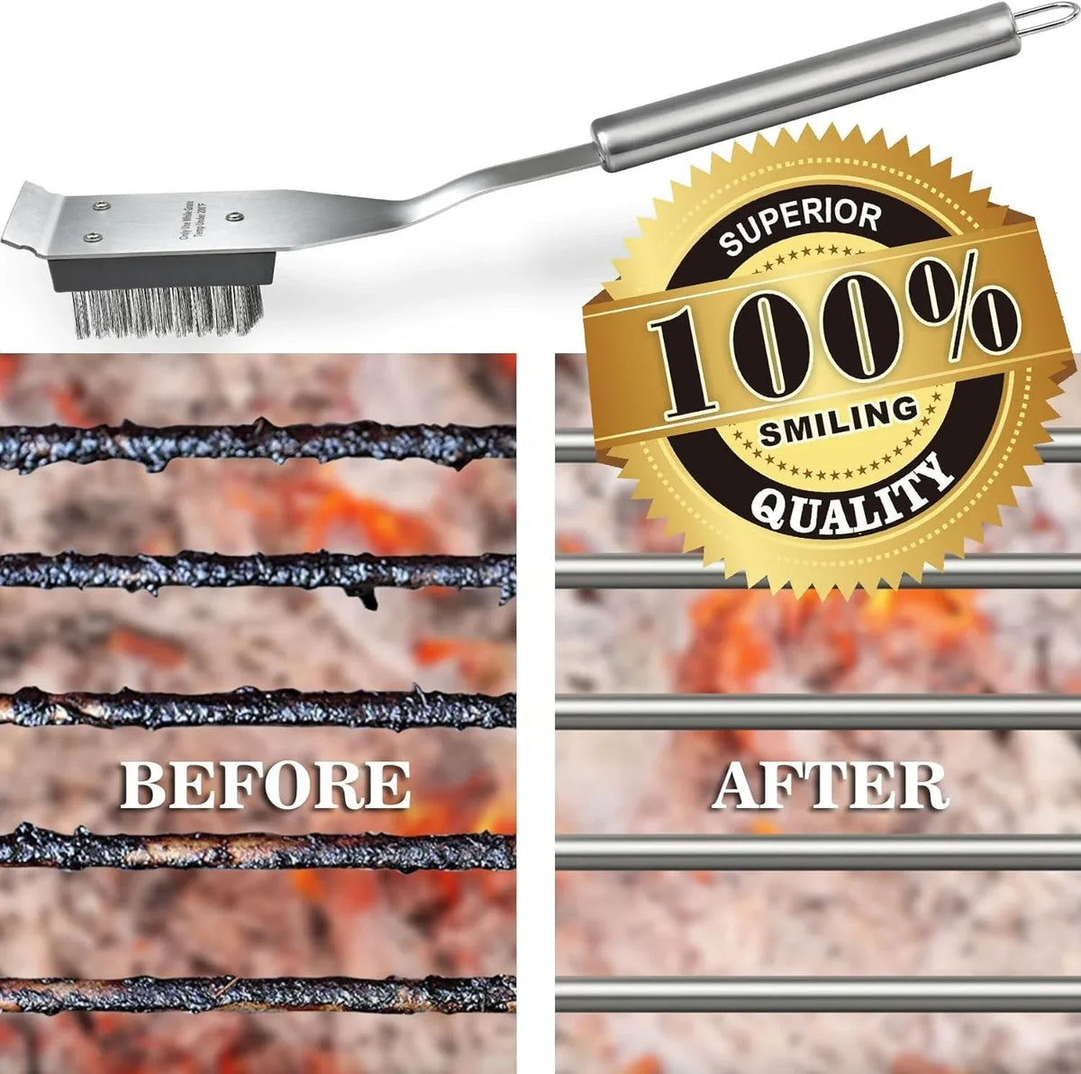 Grill Brush Scraper Wire Bbq Grill Brush Outdoor