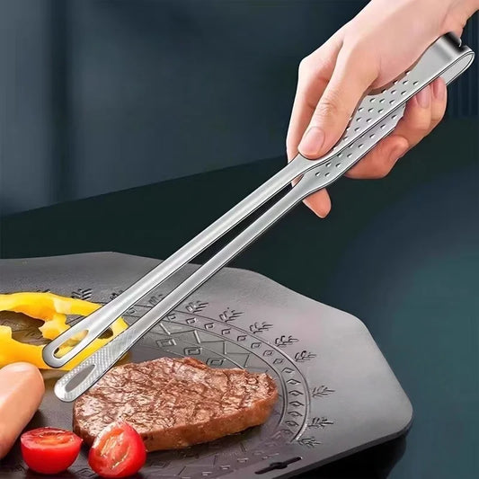 Tongs Barbecue Grill Tongs Steel Cooking Tweezers Chef