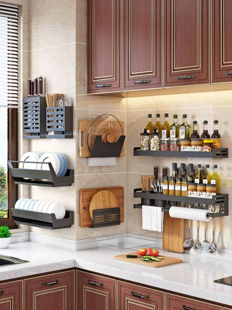 Wall Mounted Dish Drainer Dish Drying Rack Storage