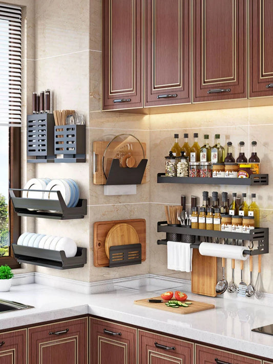 Wall Mounted Dish Drainer Dish Drying Rack Storage