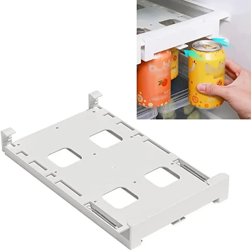 Refrigerator Storage Box Organizer Can Space-Saving Organizer Can
