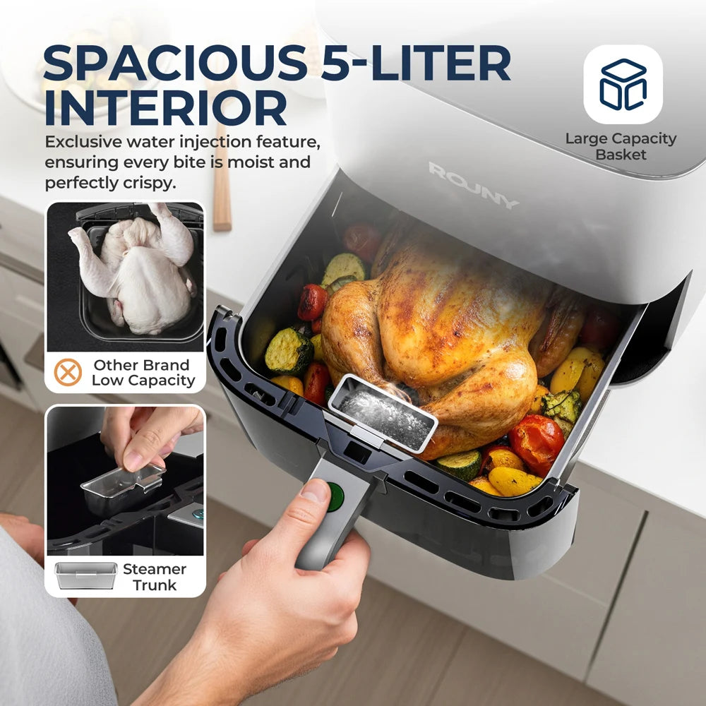 Rouny Air Fryer 5l Electric Fryer Oven Oilless