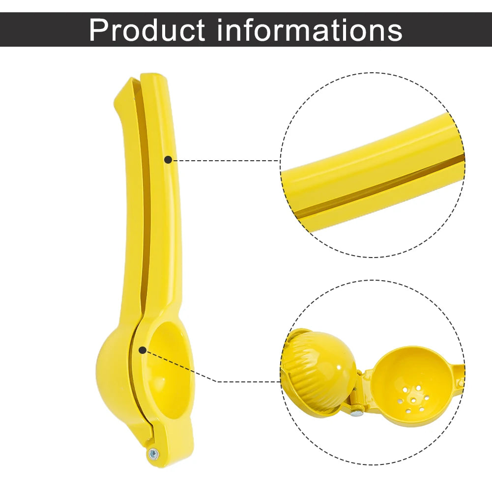 Lemon Squeezer Aluminum Alloy Hand Pressed Orange Fruit