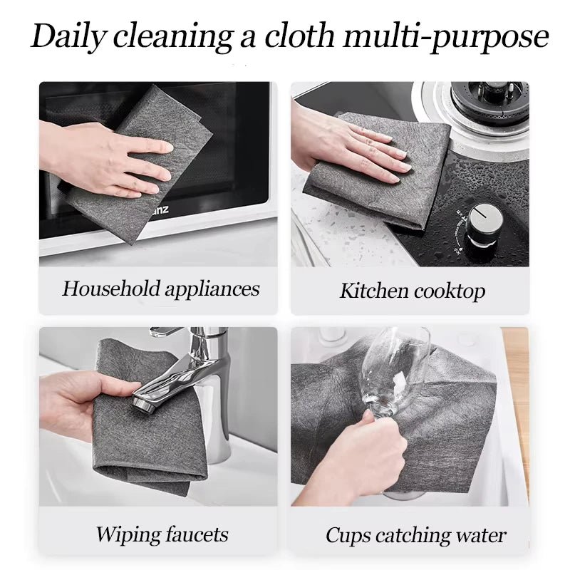 Pack Genie Magic Cleaning Cloth Microfiber Cleaning Cloths
