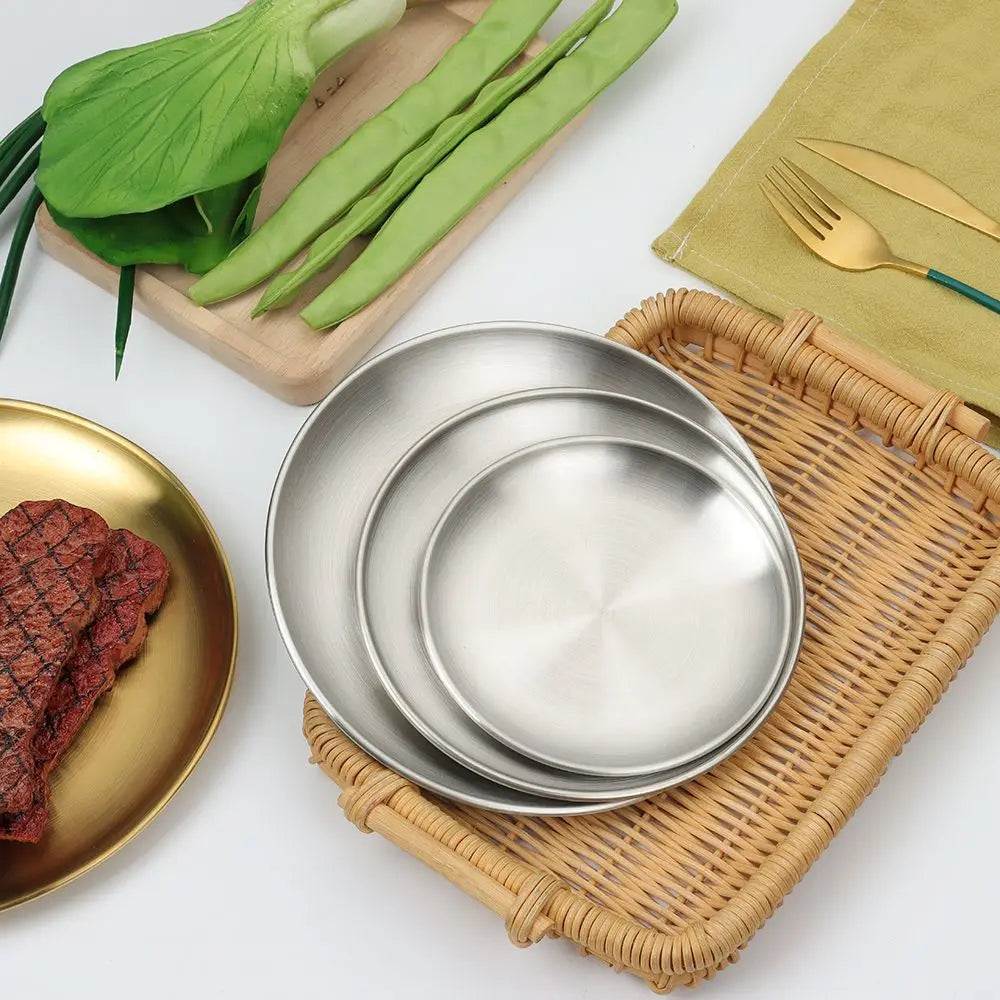 High Quality Stainless Steel Bone Spitting Dish Gold