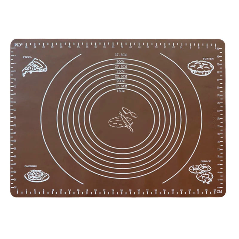 30x40cm Silicone Pastry Mat Non-Stick Thickening Mat Rolling
