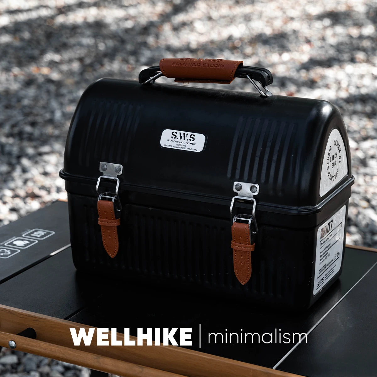 Wellhike- Outdoor Sws Wild Trace Metal Lunch Box