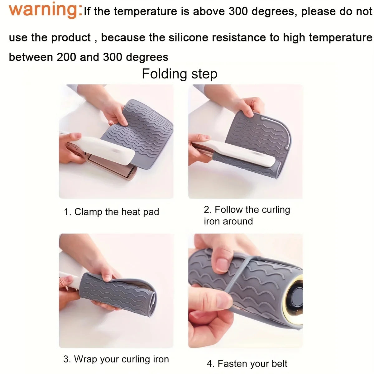 1pcs Heat Resistant Silicone Mat Pad Non-Slip Mat