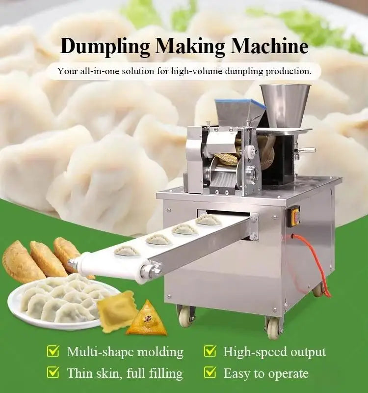Commercial Automatic Dumpling Making Machine Chinese Restaurant