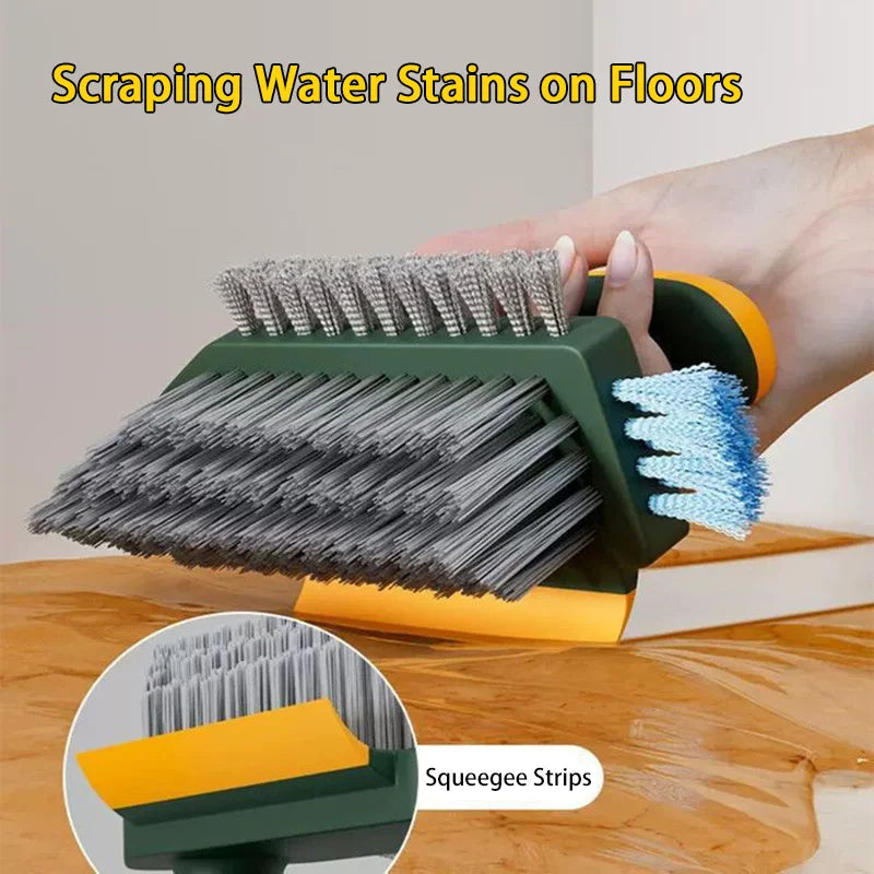 In Brush Squeegee Gap Groove Cleaning Glass Scraper
