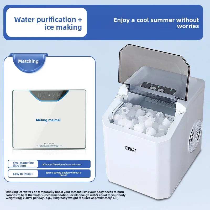 3l Small Ice Maker Mini Block Ice Dormitory