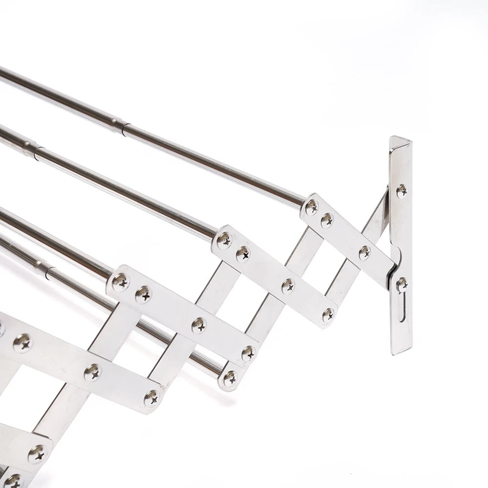 Stainless Steel Wall Mounted Laundry Drying Rack Length