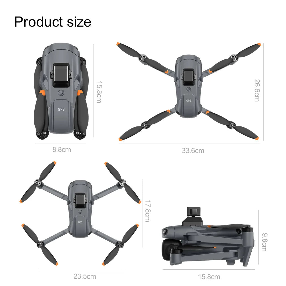 Original V918 3s Gps Drone 8k Professional Camera