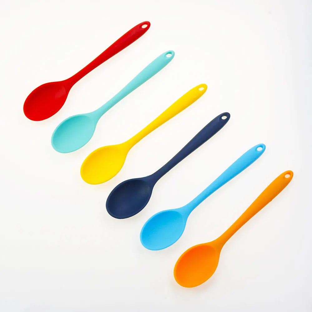 Silicone World Silicone Spoon Mixing Soup Spoons Mixing