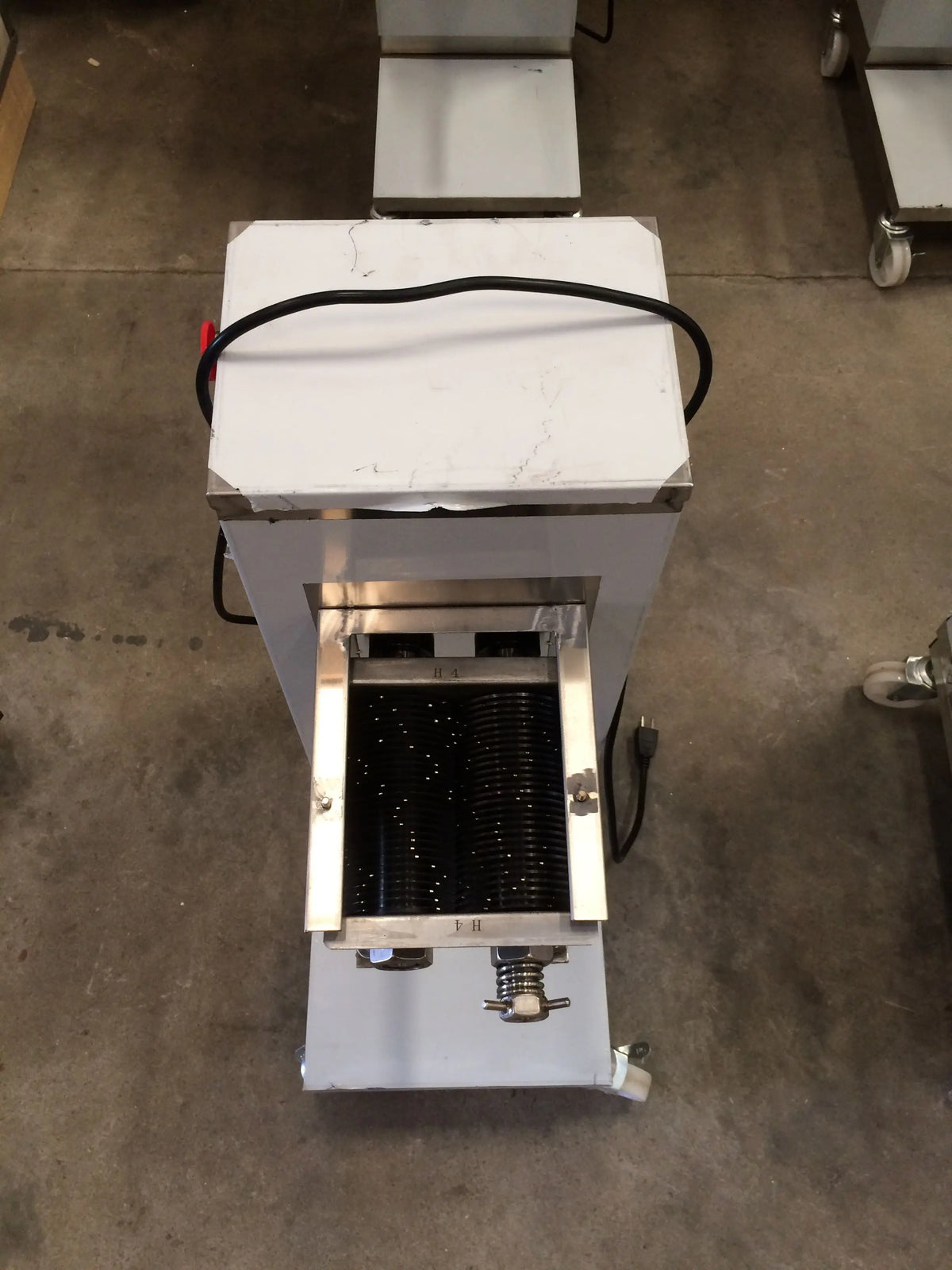 Qe Electric Meat Slicer Meat 220v/110v Cutter Pulley